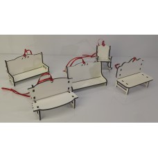 sublimation mdf memory bench  christmas ornament