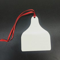 sublimation christmas  mdf  ornament two sided printing  blank hot transfer printing diy custom consumables