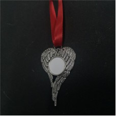 sublimation small wing  christmas  ornaments  