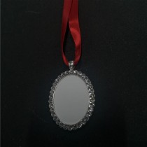 sublimation zircon christmas  ornaments