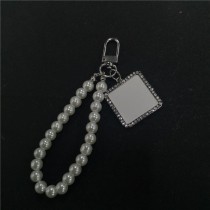 sublimation bead  keychains  key ring