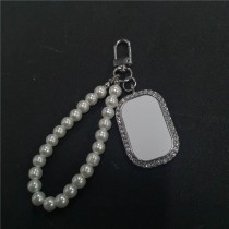 sublimation bead  keychains  key ring