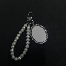 sublimation bead  keychains  key ring