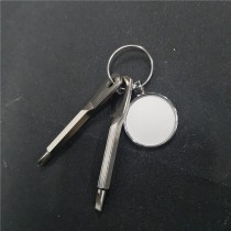 sublimation dad screwdriver tool keychains