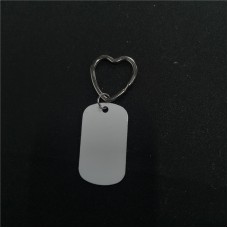 sublimation metal keychains  key ring
