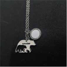 sublimation mama bear  mom necklace pendant  necklaces pendants keychains