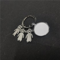 sublimation boy girls  dad keychains