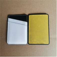 sublimation blank pu leather card holder