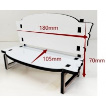 sublimation white mdf  memory bench 