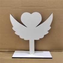 sublimation blank  mdf  wings angel  photo frame