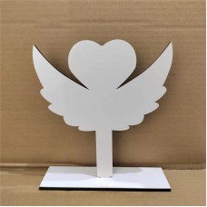 sublimation blank  mdf  wings angel  photo frame