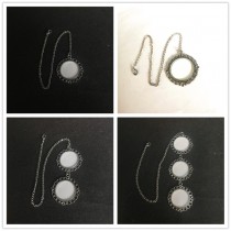 sublimation blank graduation grad round charms 25MM