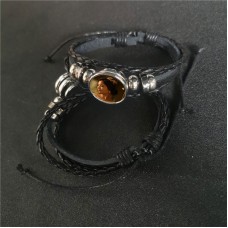 sublimation pu leather  button bracelets for women hot style special offer