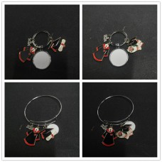 sublimation blank 2025 graduation keychains
