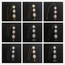 sublimation blank graduation charms with 3oval charms