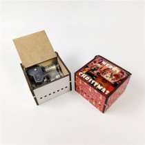 sublimation christmas mdf music Birthday and Christmas Songs box