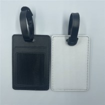 sublimation blank  Luggage tag with pocket