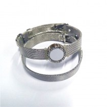 sublimation blank stainless steel bracelets bangles diy -10MM 