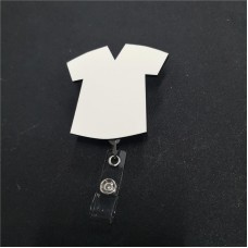 sublimation blank mdf t-shirt  badge