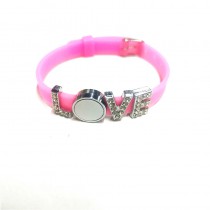sublimation blank diy silicagel bracelets bangles-8MM
