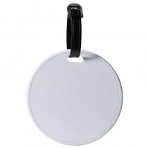 sublimation big round  luggage tags for 10cm