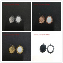 sublimation blank oval  charms
