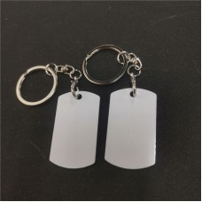 sublimation blank  dog tags tag aluminum keychains