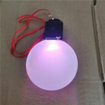 76MM sublimation blank light round acrylic christmas ornaments
