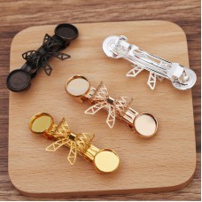 sublimation blank hair accessory hairpin jewelry