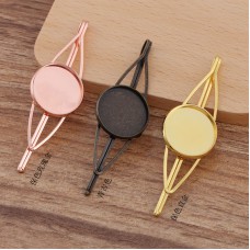 sublimation blank hair accessory hairpin jewelry