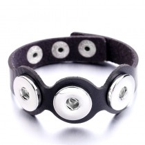 sublimation button rope bracelet leather bracelet