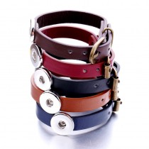 sublimation button rope bracelet leather bracelet