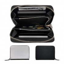 sublimation blank men wallet with coin purse with zipper-ME009