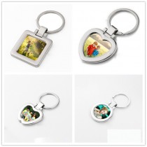 sublimation blank  photo frame  metal keychains