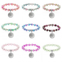 sublimation blank cheaper bead bracelets bangles