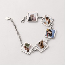 high quality  sublimation blank metal  bracelet bracelets bangles