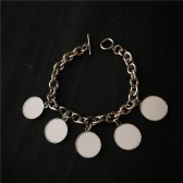 high quality  sublimation blank metal  bracelet bracelets bangles