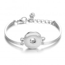 sublimation zircon button bracelets diy bracelet  bbrs032