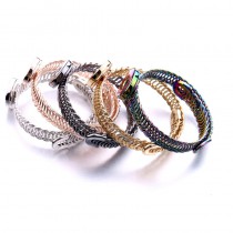 sublimation zircon button bracelets diy bracelet  bbrs145