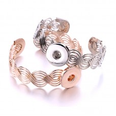 sublimation zircon button bracelets diy bracelet  bbrS036
