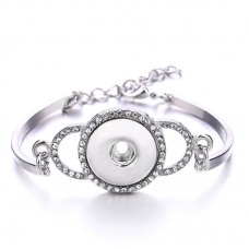 sublimation zircon button bracelets diy bracelet  bbrS147