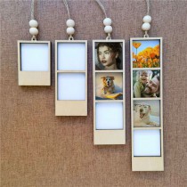 sulimation wooden photo frame hanging