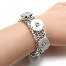 sublimation zircon button bracelets diy bracelet  bbrs107