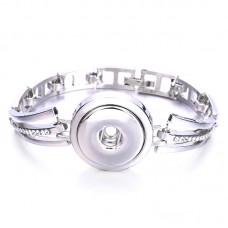 sublimation zircon button bracelets diy bracelet  bbrS188