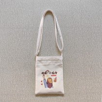 sublimation linen small shoulder bag