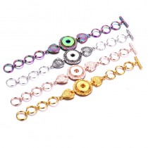 sublimation zircon button bracelets diy bracelet  bbrS150
