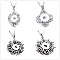 sublimation button necklaces pendants necklace pendant