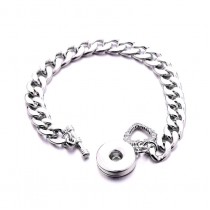 sublimation zircon button bracelets diy bracelet  bbrs048