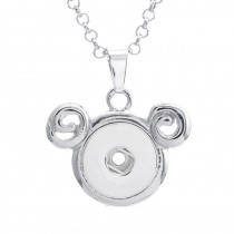 sublimation button necklaces pendants necklace pendant