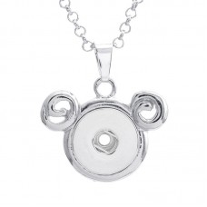 sublimation button necklaces pendants necklace pendant